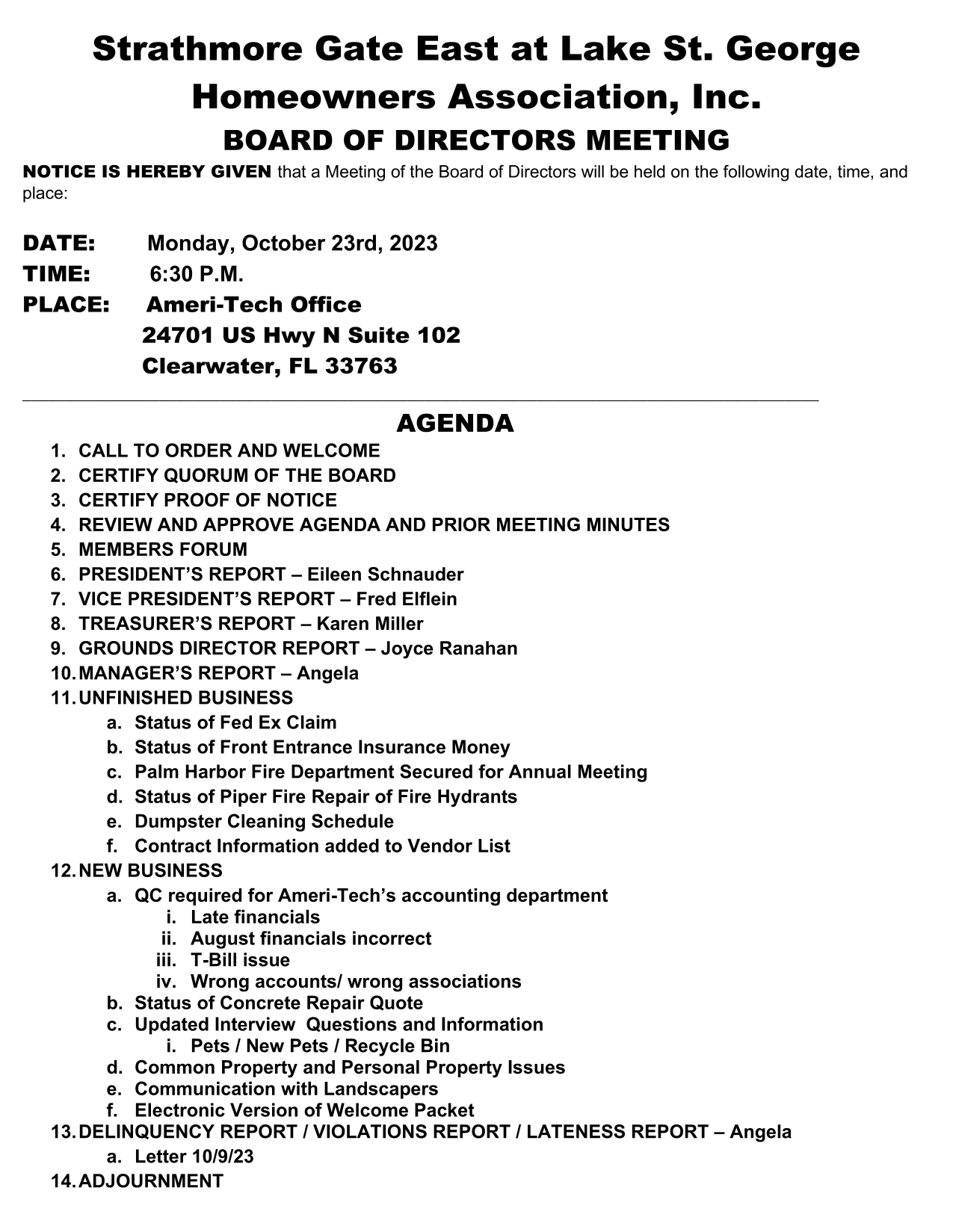 Strathmore Gate East Home